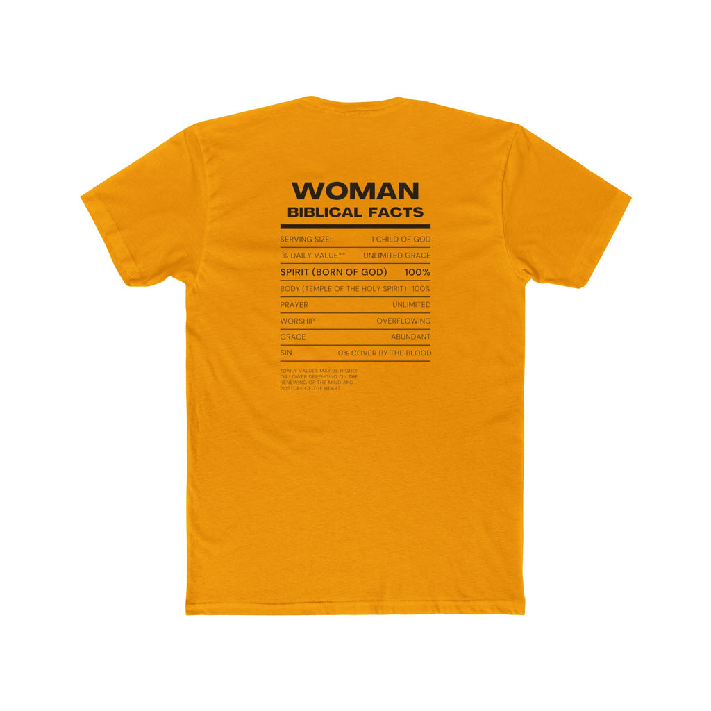 Woman of God T-Shirt — 'Woman' Biblical Facts Graphic Tee