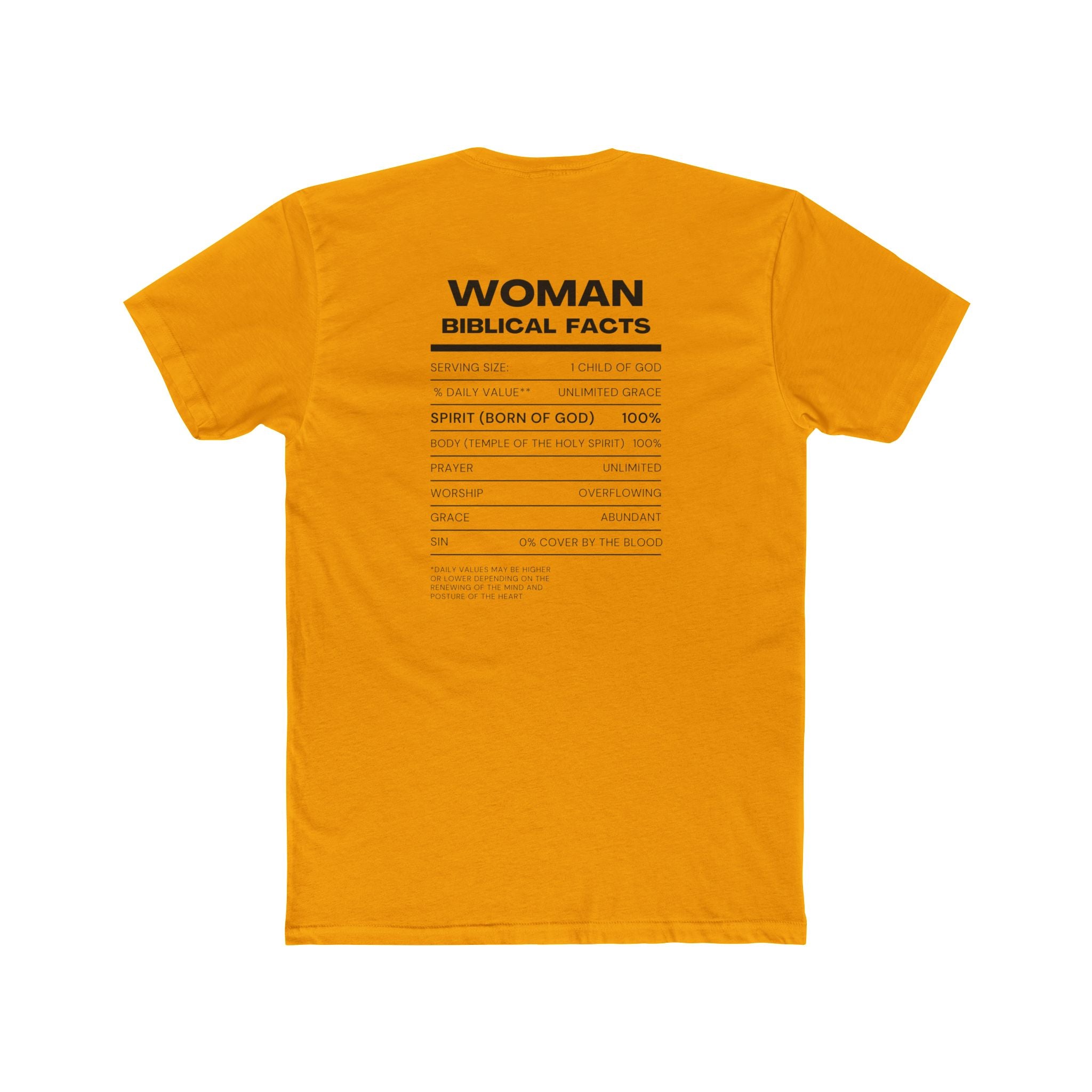 Woman of God T-Shirt — 'Woman' Biblical Facts Graphic Tee