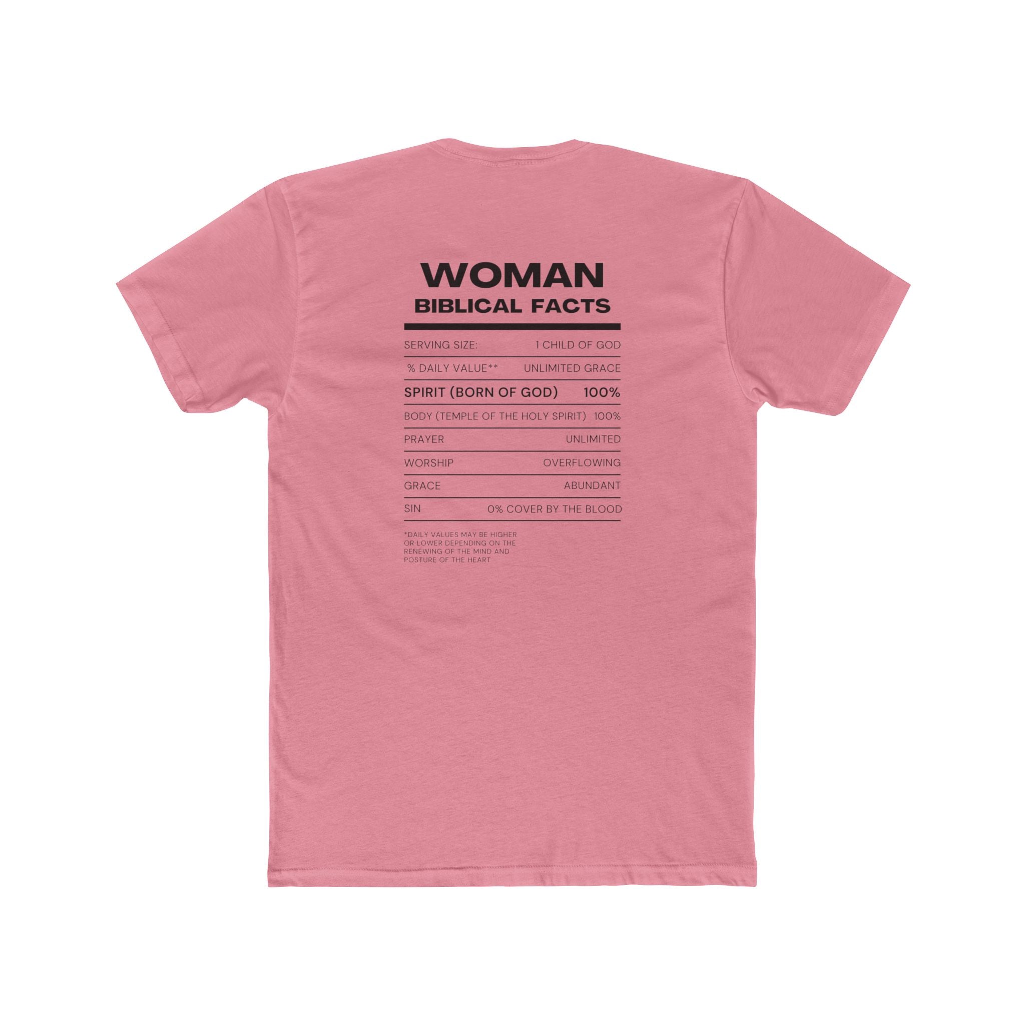 Woman of God T-Shirt — 'Woman' Biblical Facts Graphic Tee