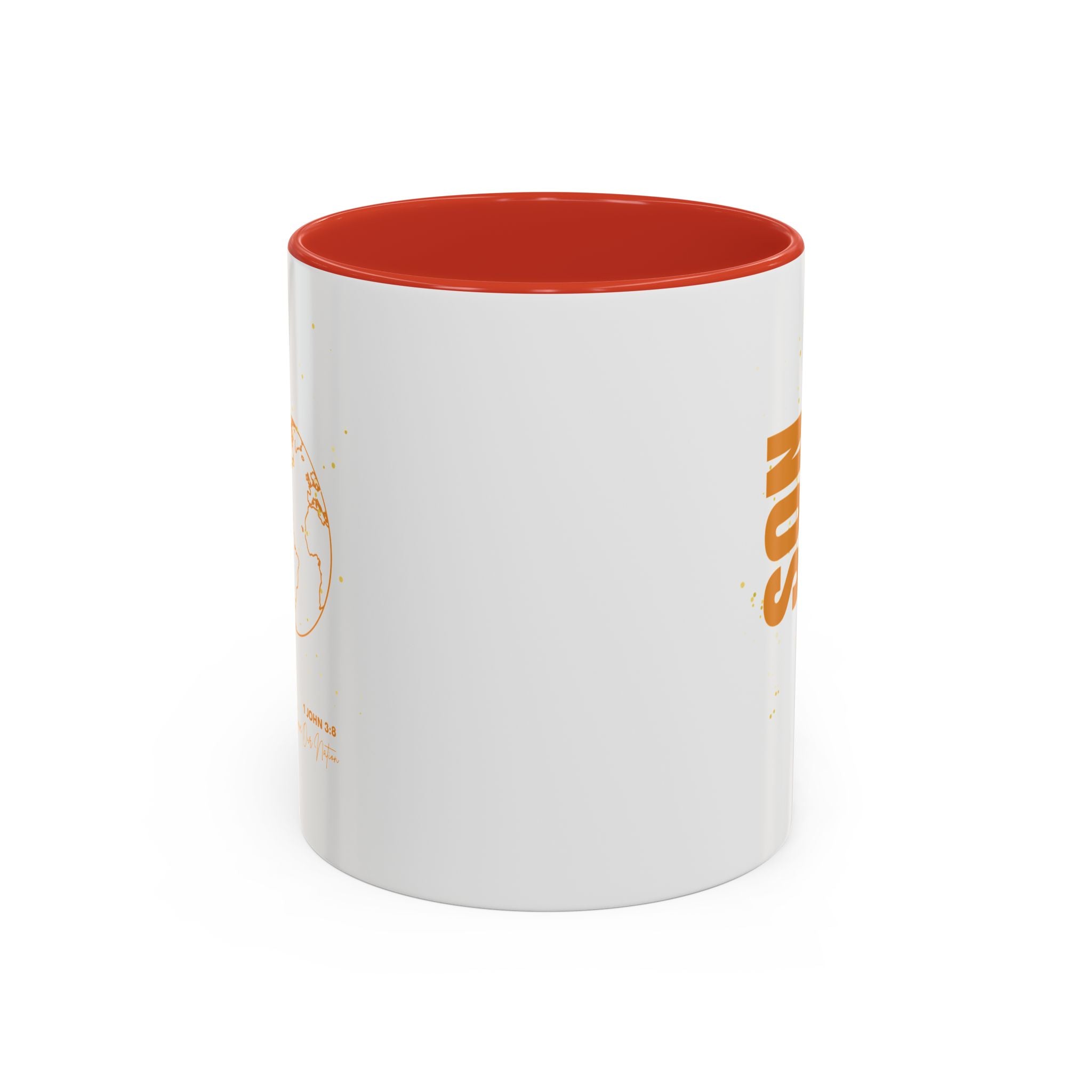 Son Globe Coffee Mug — Inspirational Scripture Travel Mug (11/15oz)