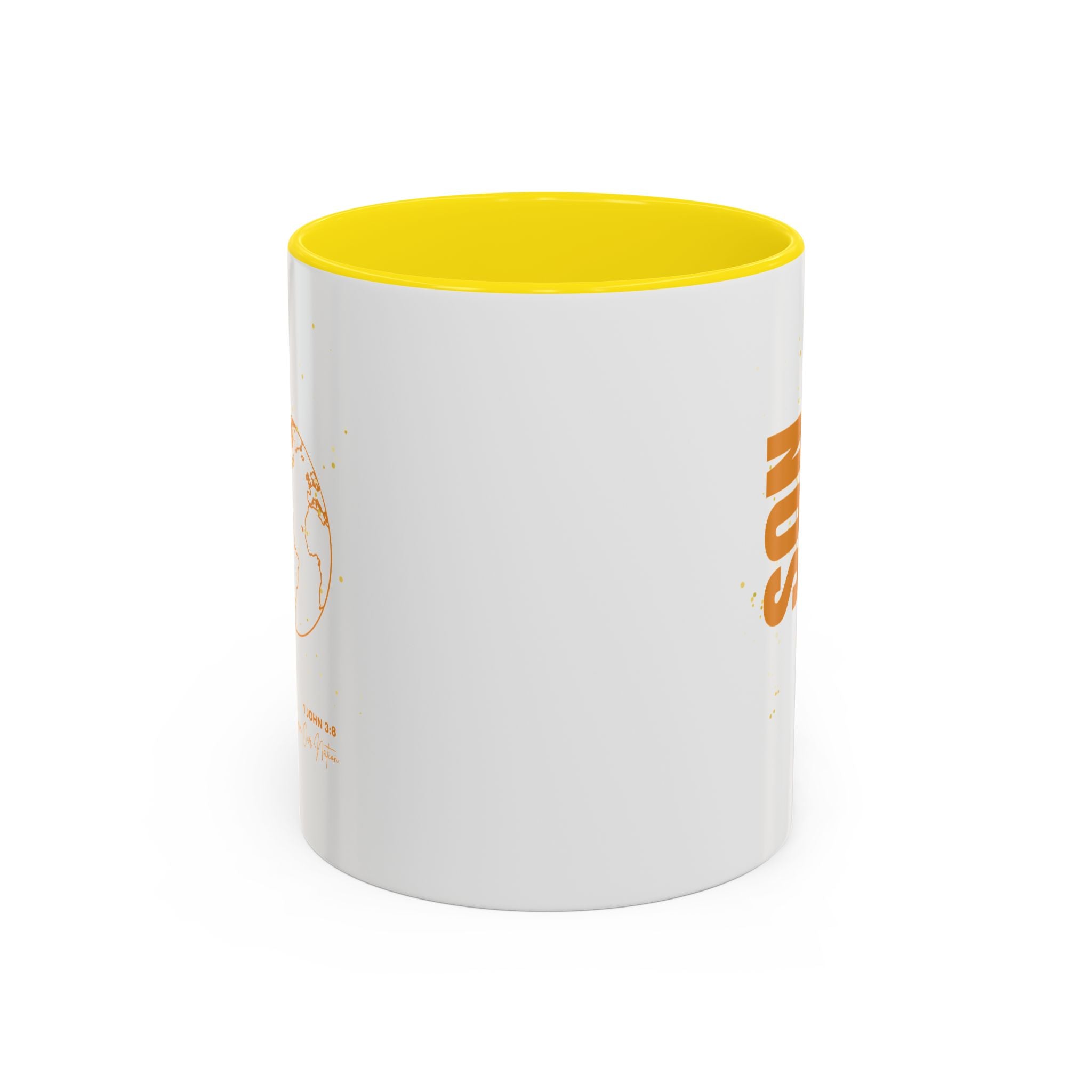 Son Globe Coffee Mug — Inspirational Scripture Travel Mug (11/15oz)