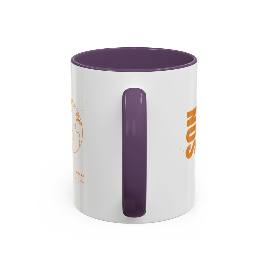 Son Globe Coffee Mug — Inspirational Scripture Travel Mug (11/15oz)