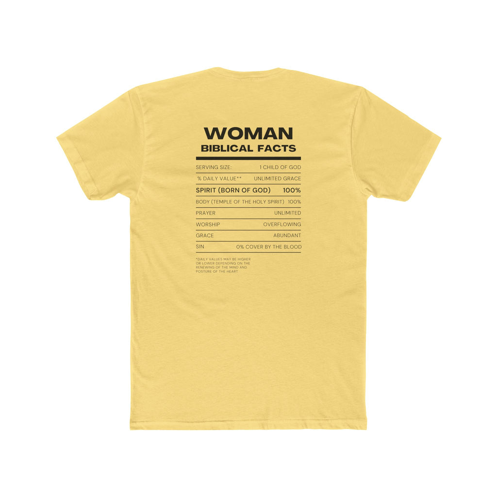 Woman of God T-Shirt — 'Woman' Biblical Facts Graphic Tee