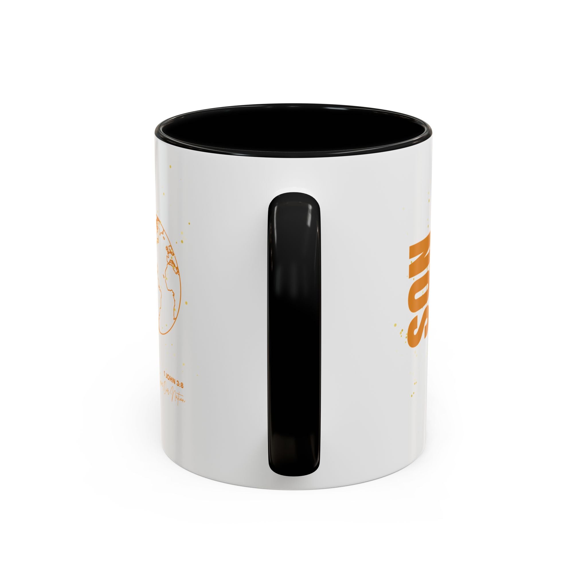 Son Globe Coffee Mug — Inspirational Scripture Travel Mug (11/15oz)