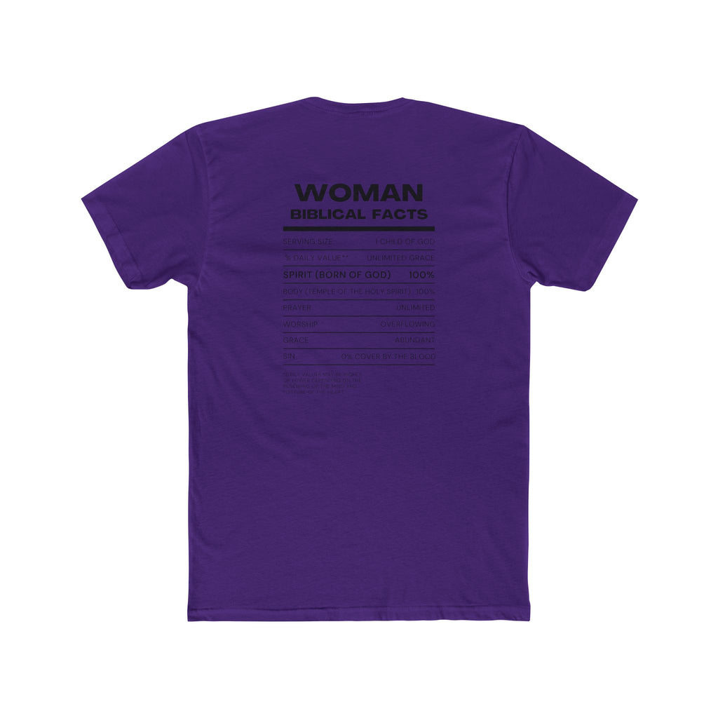 Woman of God T-Shirt — 'Woman' Biblical Facts Graphic Tee