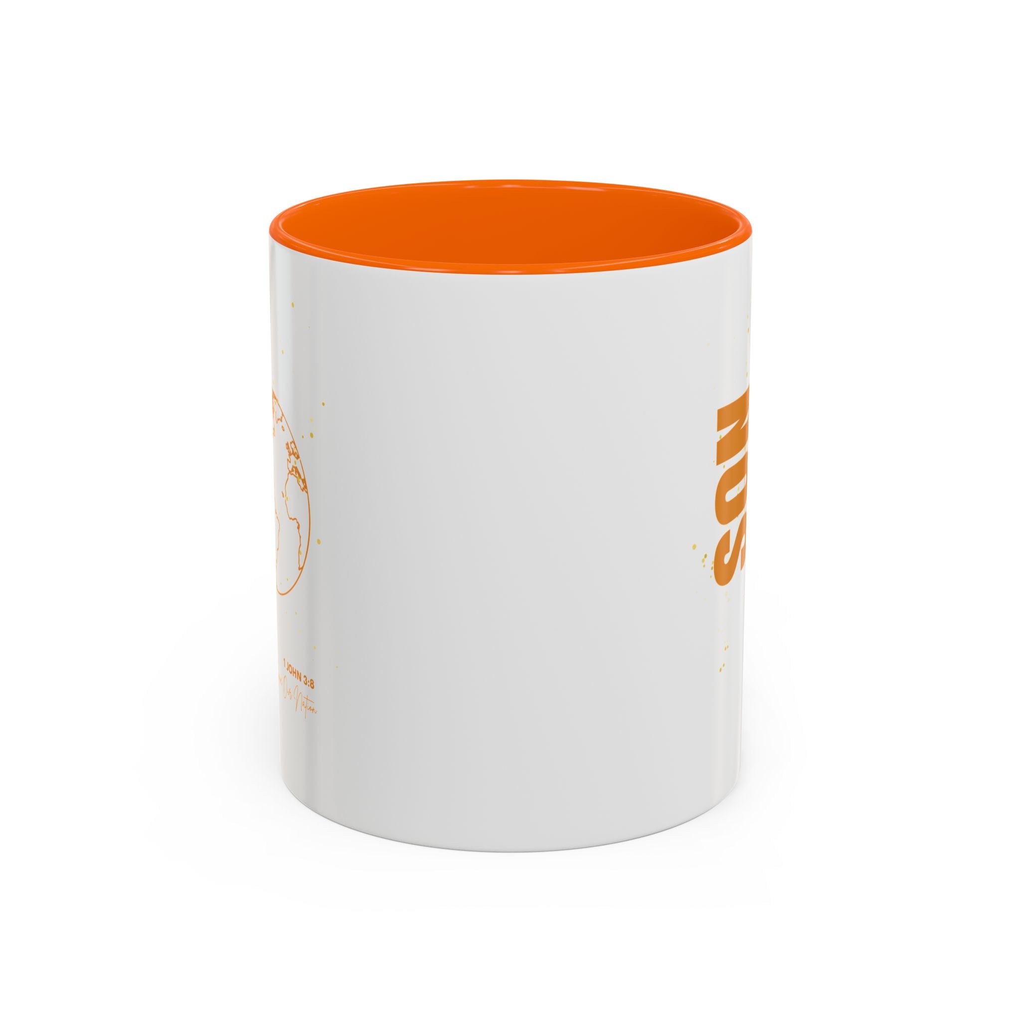 Son Globe Coffee Mug — Inspirational Scripture Travel Mug (11/15oz)