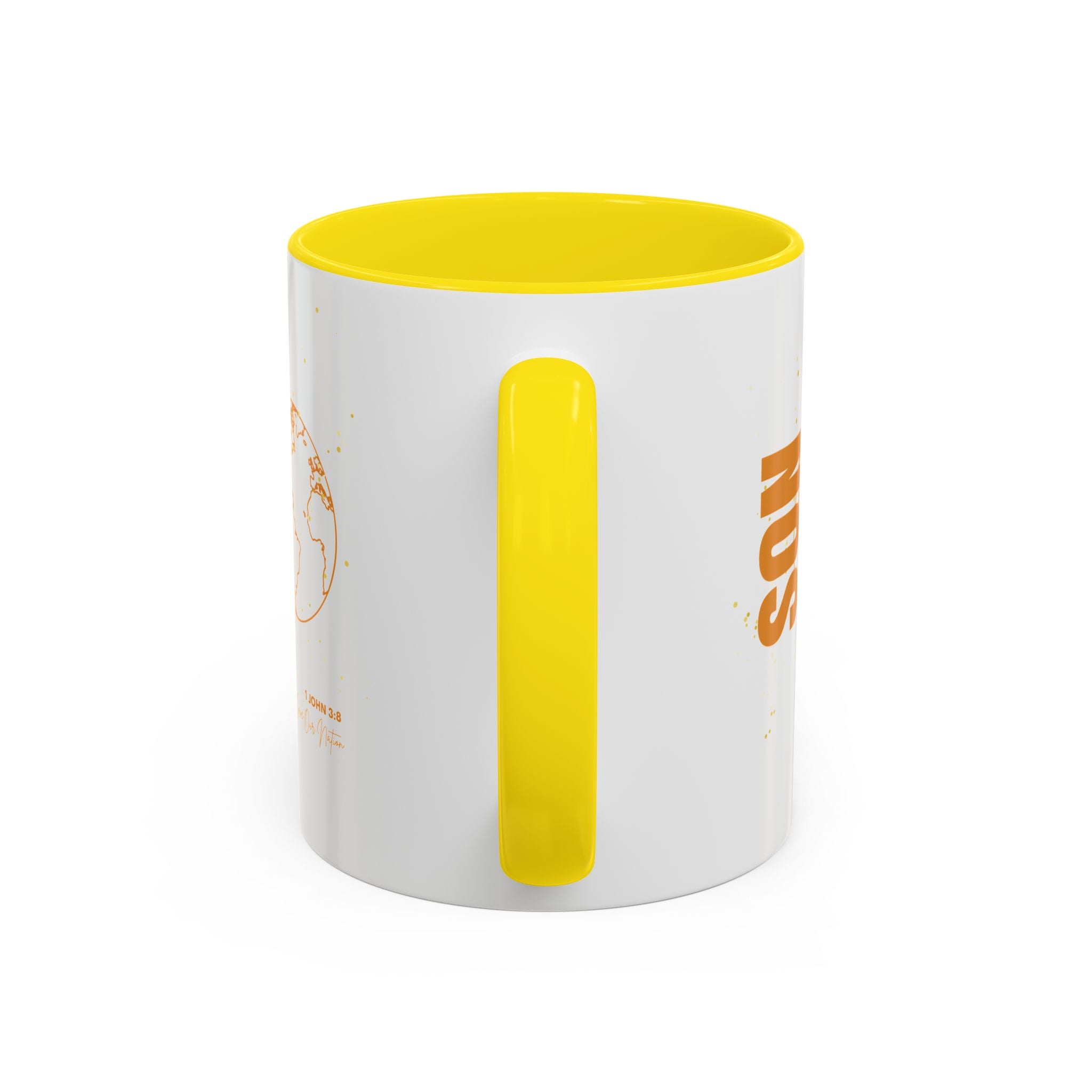 Son Globe Coffee Mug — Inspirational Scripture Travel Mug (11/15oz)