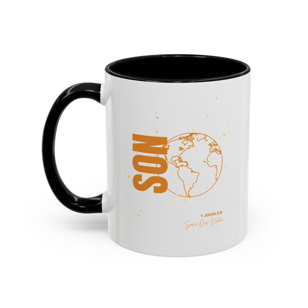 Son Globe Coffee Mug — Inspirational Scripture Travel Mug (11/15oz)