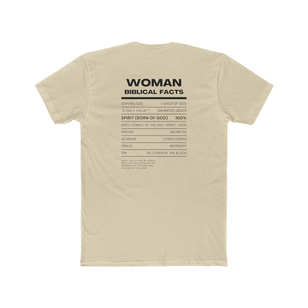 Woman of God T-Shirt — 'Woman' Biblical Facts Graphic Tee