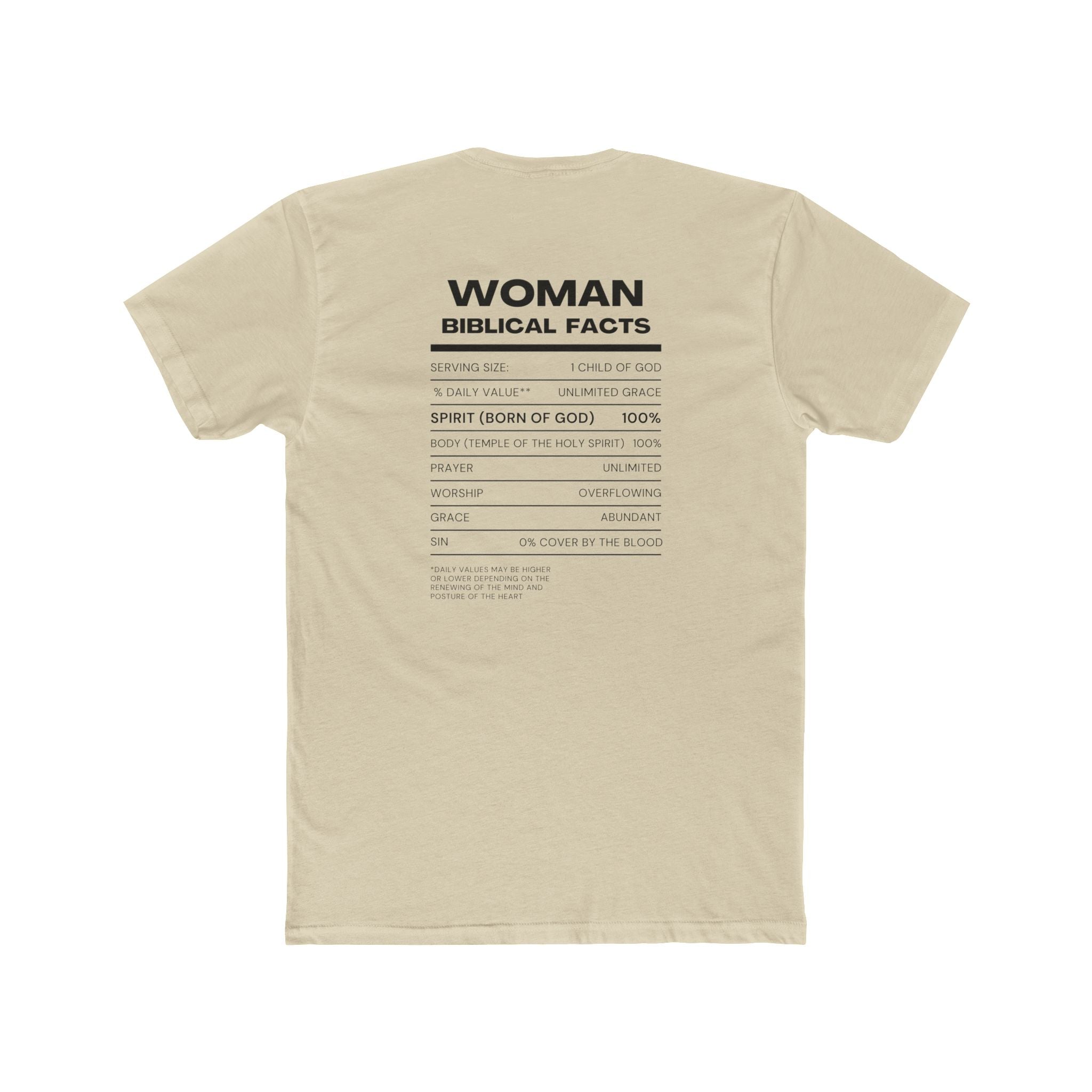 Woman of God T-Shirt — 'Woman' Biblical Facts Graphic Tee