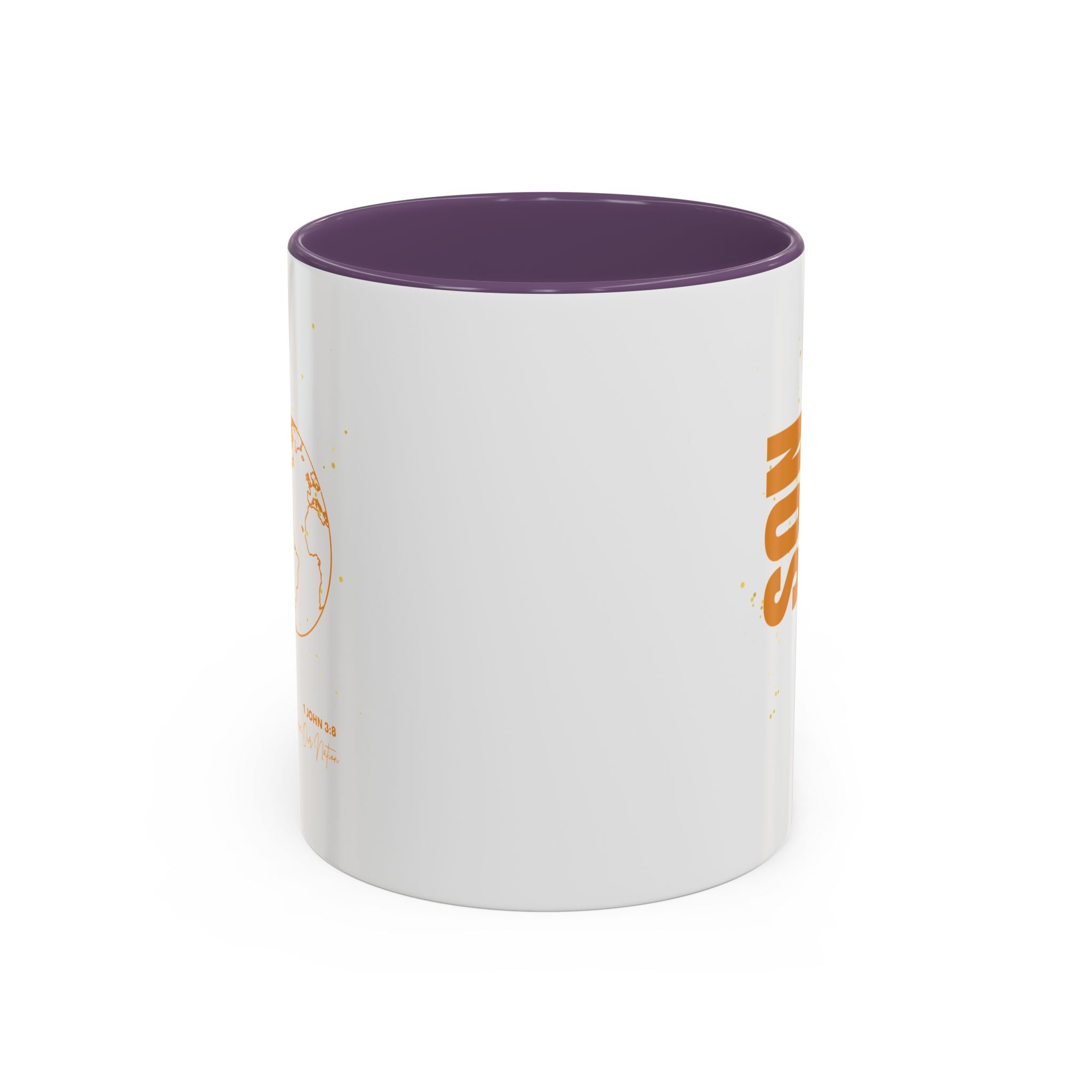Son Globe Coffee Mug — Inspirational Scripture Travel Mug (11/15oz)