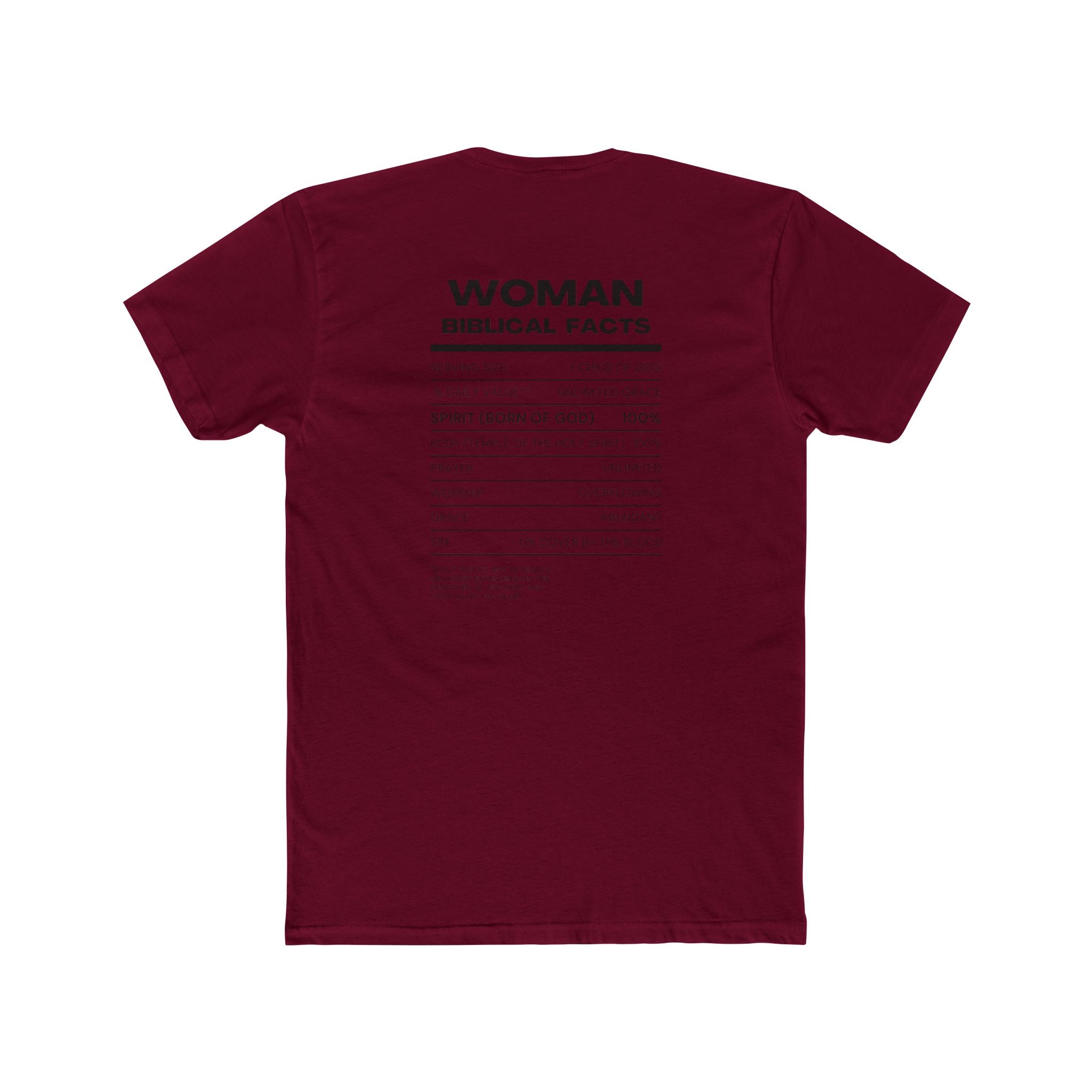 Woman of God T-Shirt — 'Woman' Biblical Facts Graphic Tee