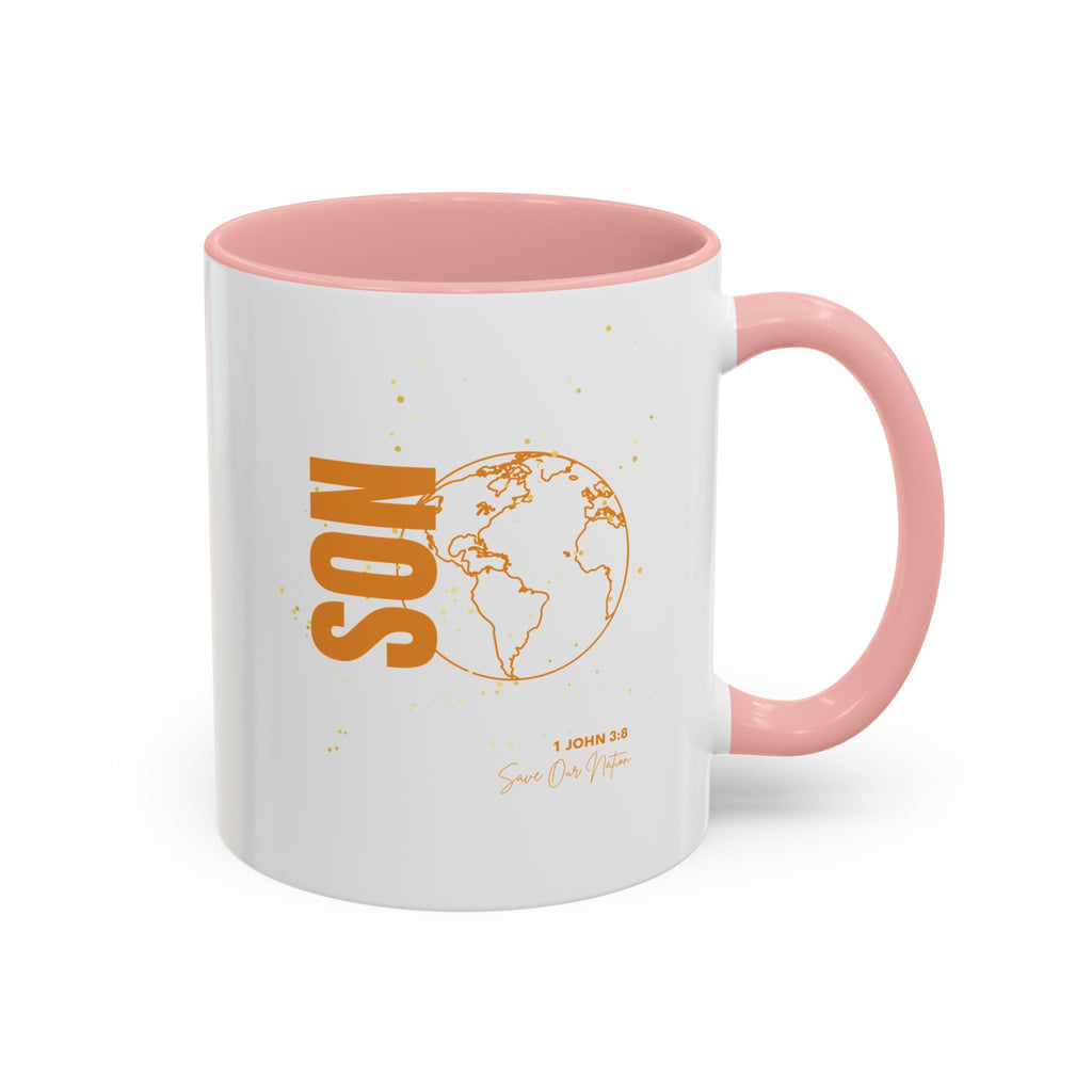 Son Globe Coffee Mug — Inspirational Scripture Travel Mug (11/15oz)