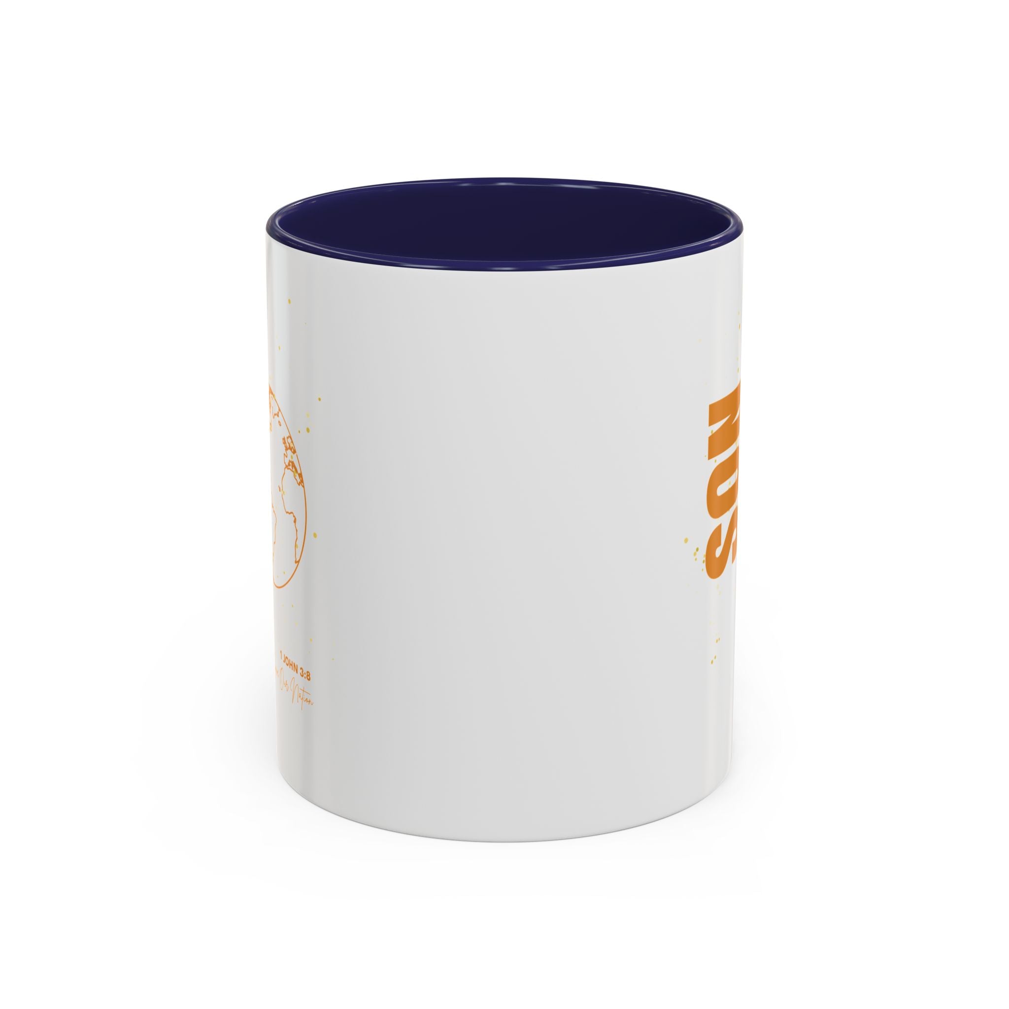 Son Globe Coffee Mug — Inspirational Scripture Travel Mug (11/15oz)