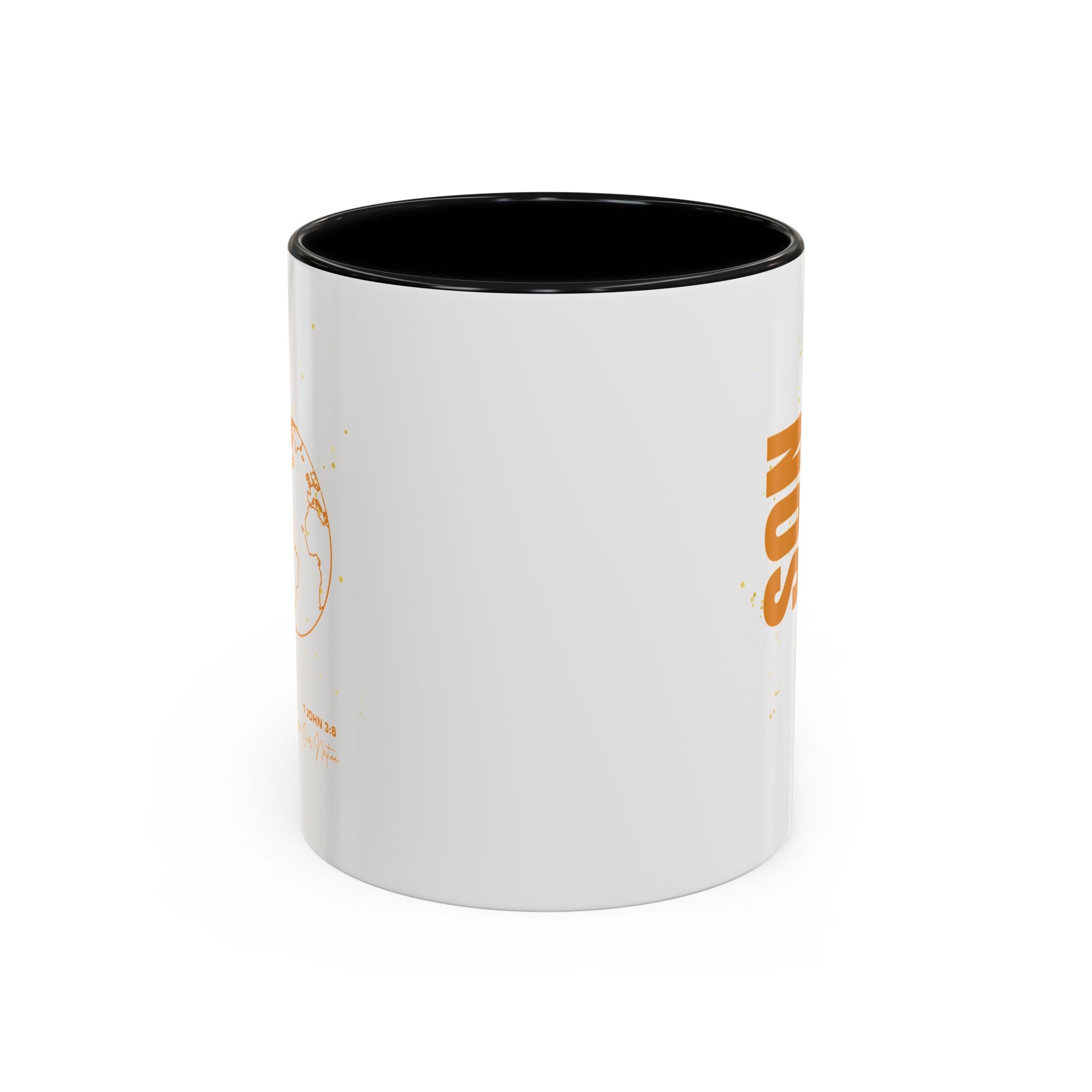 Son Globe Coffee Mug — Inspirational Scripture Travel Mug (11/15oz)