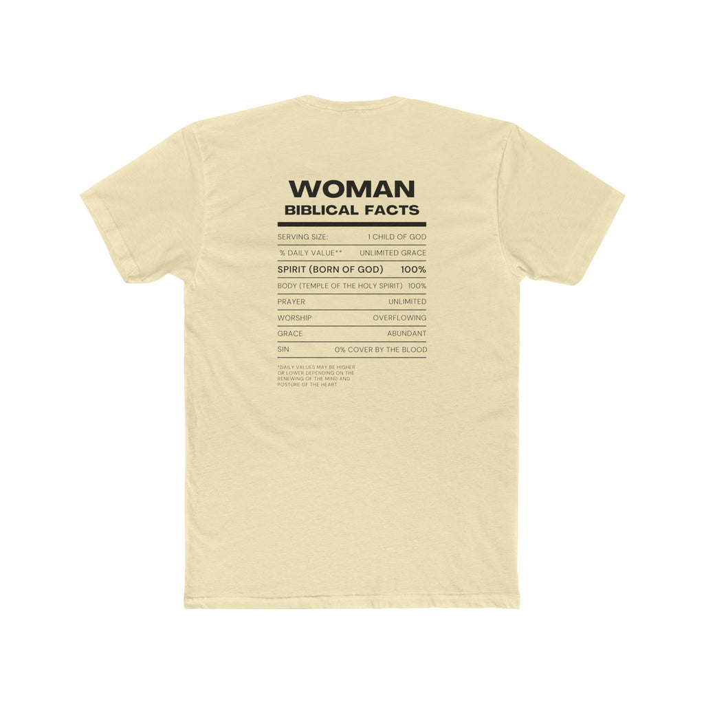 Woman of God T-Shirt — 'Woman' Biblical Facts Graphic Tee
